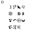 thumbnail image 3 of Herbal Juice Small Fresh Tattoo Stickers Cute Finger Semi-Permanent Tattoo Stickers 1Pcs, 3 of 7