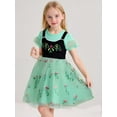 thumbnail image 2 of Aolyty Girls Tulle Dress Summer Cotton Clothes 6T, 2 of 7