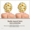 thumbnail image 2 of Naloa Classical Cute Sunflower Adjustable Hair Bonnet for Sleeping, Hair Wrap Sleep Cap Turban for Women Men, Curly Straight Hair Long Large Braid Unisex, 2 of 6