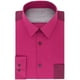 thumbnail image 1 of Calvin Klein - Camisa de vestir con botones para hombre, ajuste delgado, color morado, 15-15.5, 1 of 1