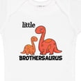 thumbnail image 4 of Inktastic Little Brothersaurus Boys Baby Bodysuit, 4 of 5