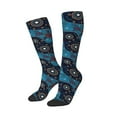 thumbnail image 2 of Easygdp Bohemian Turtle Soccer Socks Sport Knee High Socks Calf Compression Athletic Socks for Men and Women, 2 of 9