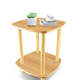 thumbnail image 1 of Mesa De Centro Minimalista De Madera Mesa Lateral 2 Estantes Xtellar cafe, 1 of 4