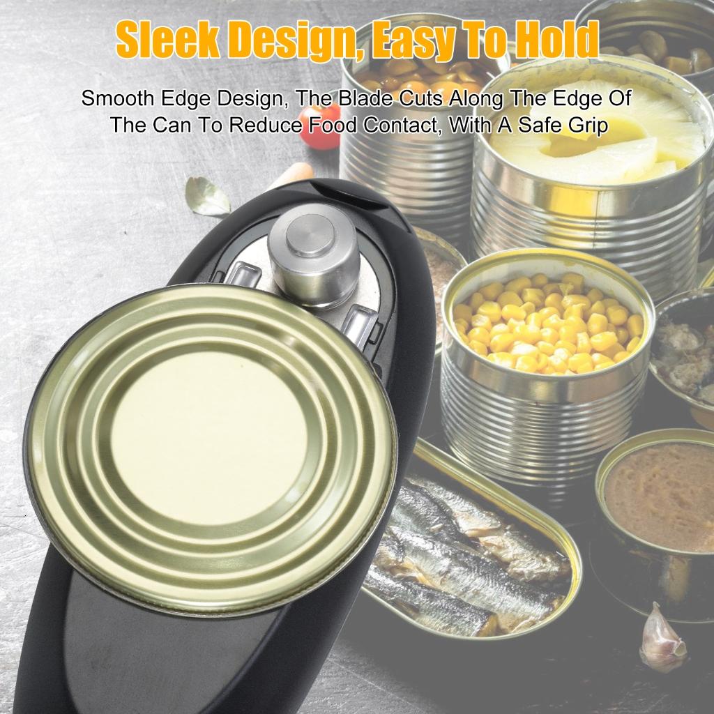 WE-POLUJ Handheld Electric Can Opener Rechargeable Automatic Jar Bottle Openers