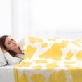 thumbnail image 4 of Plush Blanket Throws Cow Print Blanket Soft Fleece Flannel Small Throw Blanket for Couch 40x50 inch, 4 of 6