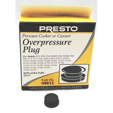 Presto Gruppo Interblocco #85610 Per Pentola A Pressione – Compatibile Con Modelli 0137, 0136, 0128, 0126