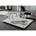 thumbnail image 5 of Diatomite Dish Drying Mat for Kitchen Counter (15.7" x 11.8") – Fast Drying Stone Tray with Non-Slip Feet, Elevated Design & Marble Finish, Water Absorbent Countertop Protector, 5 of 7