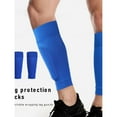 thumbnail image 2 of Final Clear Out! Adult/Juvenile Football Leg Guard Sleeves Knit Compression Calf Warm Knee Pad High Socks One Pair Set, 2 of 6