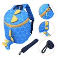 thumbnail image 2 of Correa De Mochila Para Niños Pequeños, Mochila Con Correa Para Bebés Alivia La Presión De La Espalda De Los Niños Tela Impermeable De Alta Capacidad Material De Poliéster Con Anggrek Azul claro, 2 of 8