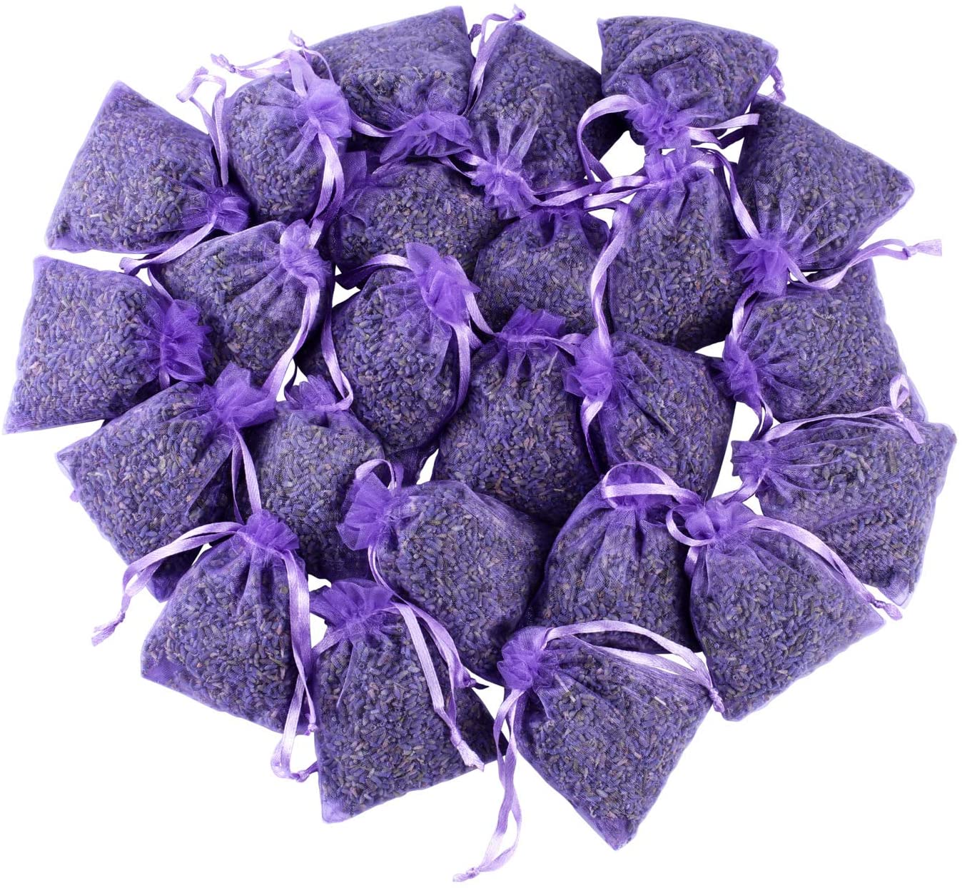 French Lavender Sachets for Drawers and Closets Fresh Scents, Home Fragrance Sachet, Pack of 24, Purple - image 1 of 4
