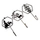 thumbnail image 1 of Industrial Hooks 3Pcs Decorative Hook For Festive Decorations Suitable For Living Rooms And Offices, 1 of 4