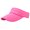 Hot Pink, variant on Bxsruta Sport Sun Hats, Headband Hat for Women Man, Summer Casual Wide Brim UV Hat Elastic Foldable Solid Color Hollow Top for Outdoor Sport Travel Vacation Beach Fishing