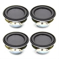 thumbnail image 1 of 4 Uds Altavoz de Audio 4Ω 5W 40mm 1,5 Pulgadas Altavoz Multimedia de Rango Completo Altavoz DIY Sonido Mini Altavoz para Cine en Casa, 1 of 5