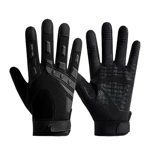 Hunting Gloves for Men Comdrip Men's and Women's Outdoor Wrist Training Anti Wear Protective Comfortable Breathable Cycling Fitness Finger Exposed Gloves Tactical Gloves for Men Black L