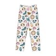 thumbnail image 4 of Xecao Cartoon Animals Men's Straight Lounge Pajama Pants: The Ultimate in Comfortable Sleepwear, 4 of 9