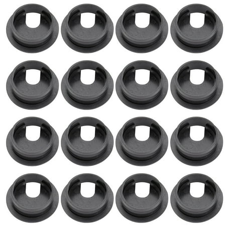 

Wiring Hole Cover Tidy Cable Table Outlet Port Plastic Computer Child Office Electric Wire 30 Pcs