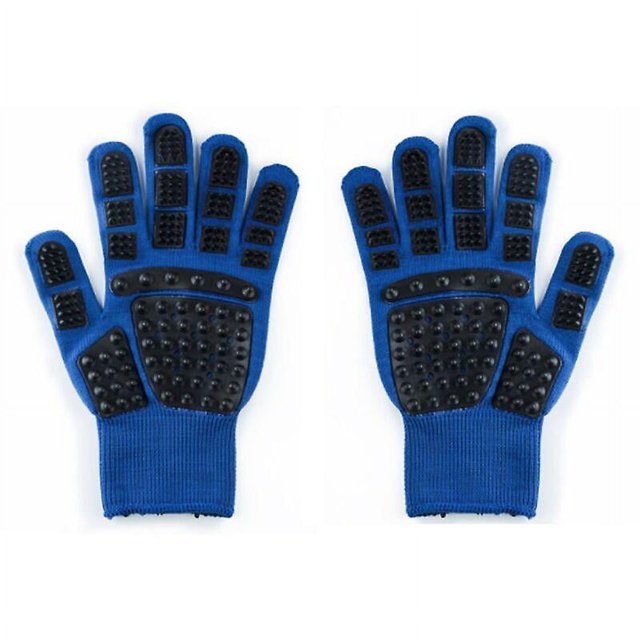 Guantes para el cuidado del pelaje: adecuados para caballos, perros y gatos. Una alternativa práctica al cepillo de cerdas. -Versalles
