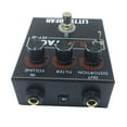 thumbnail image 2 of Aluminio Metal CUTICAT LM308N 9V-12V guitarra bajo pedal de distorsión Fuzz para eléctricas, 2 of 3
