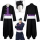 thumbnail image 2 of Disfraz de Anime Jujutsu Kaisen Todo Aoi para adulto, traje de Cosplay con parte superior y pantalones, uniforme Todo Aoi, peluca, conjunto de carnaval para Halloween, traje negro para fiesta, 2 of 5