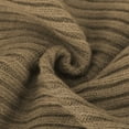 thumbnail image 5 of Lenpel Sweaters for Women Fall Wrap Crossover V Neck Knitted Blousers Hollow out in the Back Ribbed Tops, 5 of 7
