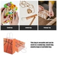 thumbnail image 6 of TAILTOSS Basketball Themed Party Favor Bags 24Pcs Orange for Various Occasions 8.25X5.89X1.97In, 6 of 8