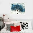 thumbnail image 4 of Nawypu  Marine Tree Canvas Wall Decor by Artist Ashvin Harrison for Living Room, Bedroom, Bathroom, Kitchen, Office, Bar, Dining & Guest Room - Ready to Hang - 20x16 inch, 4 of 4