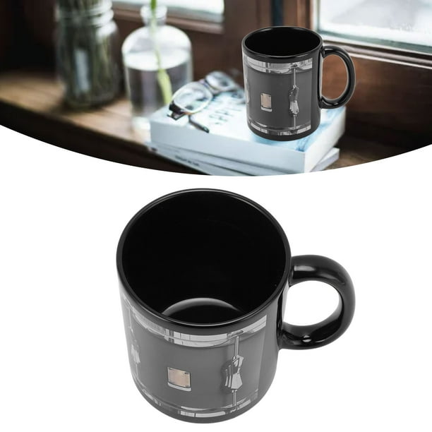 Taza De Batería, Taza De Café De Cerámica Vintage Con Diseño De Tambores Para Músicos De Batería, Taza De Café Con Diseño Artístico