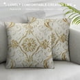 thumbnail image 3 of JEUXUS Decorative Throw Pillow Cover Pillowcase for Couch Bedroom Geometric Flower Pattern Cushion Cover, 3 of 5