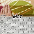 thumbnail image 4 of door mat Beauty Decor Non-Slip Doormat with Rubber Backing Indoor Front Entry Rugs Wild Floral Yellow and Black Plant Nature Blossom Flower Leaf Sketch Welcome Door Mats for Floor Entryway 30" x 18", 4 of 6