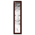 thumbnail image 2 of ArtToFrames 8" x 42" Matte mahogany Diploma Picture Frame, 8x42 inch Brown Wood Poster Frame (WOM-5108), 2 of 7