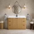 thumbnail image 3 of Calamigo 48" Bathroom Vanity Oak, 3 of 11