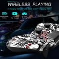 thumbnail image 4 of Wireless Controller Compatible with P4/P4 Slim/P4 Pro/Windows PC, Skull, 4 of 7