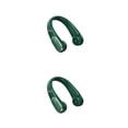 thumbnail image 1 of Injueey Ventilador con pantalla LED USB recargable 4 velocidades Ventiladores de refrigeración por aire Suministro fresco personal para el Verde 2Conjunto, 1 of 6