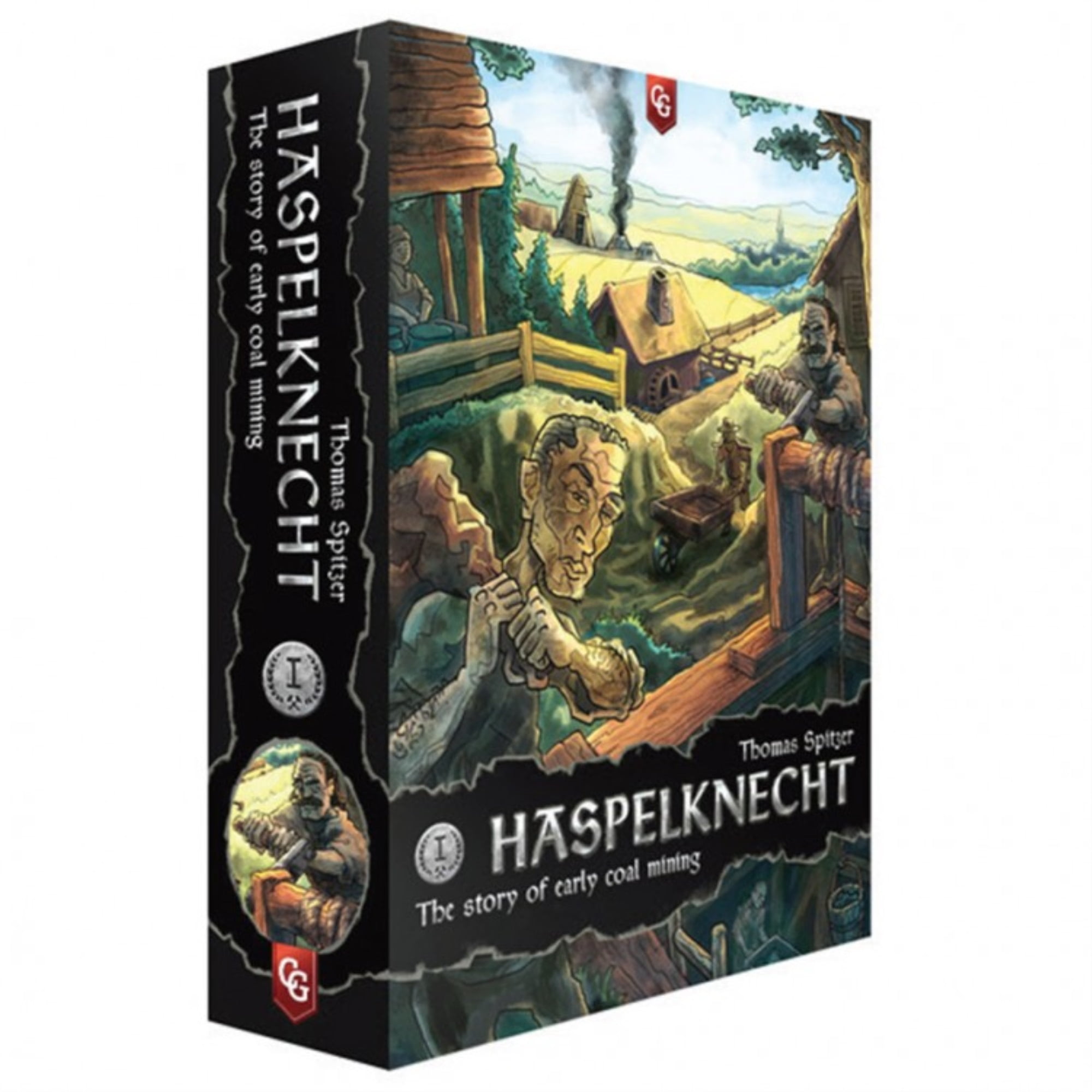 Haspelknecht Story of Early Coal Mining The Board Game Capstone Games