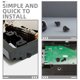 thumbnail image 4 of Kit de montaje para discos duros (15 piezas): tornillos amortiguadores antivibración para HDD y SSD. Incluye tornillos amortiguadores y antivibración., 4 of 7