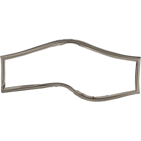 Whole Parts Refrigerator Door Seal Gasket (Grey Color), Single Piece, Part# WPW10443326 - Replacement & Compatible with Some Jenn Air, Kitchen Aid, Maytag and Whirlpool Refrigerators