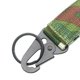 thumbnail image 2 of Organizador de cinturón con mosquetón Softwinduk, gancho para llaves para actividades al aire libre camuflaje verde, 2 of 6