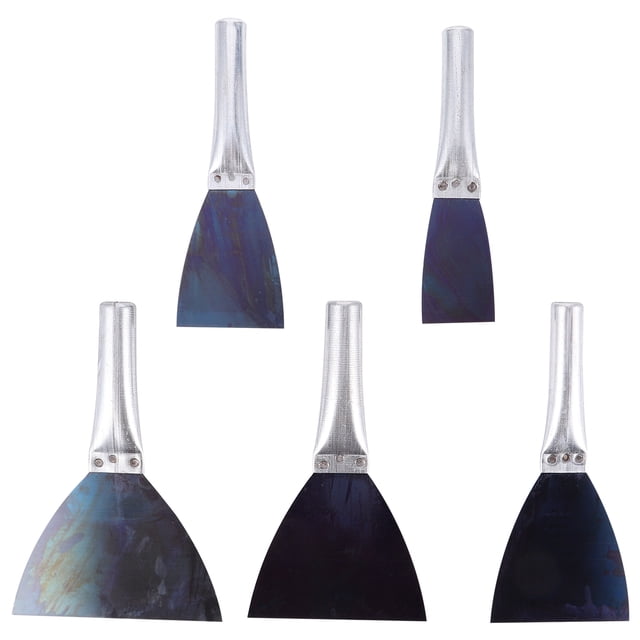 MasteelfCA 5Pcs Putty Cutter Useful Spackle Cutter Metal Scraper for Patching and Painting