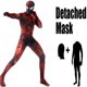 thumbnail image 1 of Disfraz de Spiderman y Carnage rojo para adultos y niños, disfraz de villano, Venom, Symbiote, Zentai, traje de superhéroe para Halloween Fivean unisex, 1 of 2