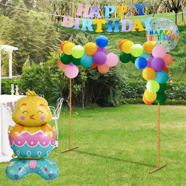 Decoraciones de Pascua, regalos de Pascua, adornos de Pascua, decoración inflable para exteriores, patio, terraza, jardín, festival, juguete inflable, decoración de Pascua, base de soporte inflable, c