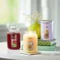 thumbnail image 4 of 22oz Vanilla Cupcake Original Large Jar Candle - Paraffin Wax, Glass Container, 150hr Burn Time, 4 of 5