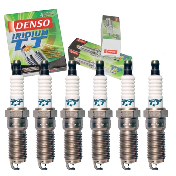 6 pc DENSO Iridium TT Spark Plugs compatible with GMC Acadia Limited 3.6L V6 2017
