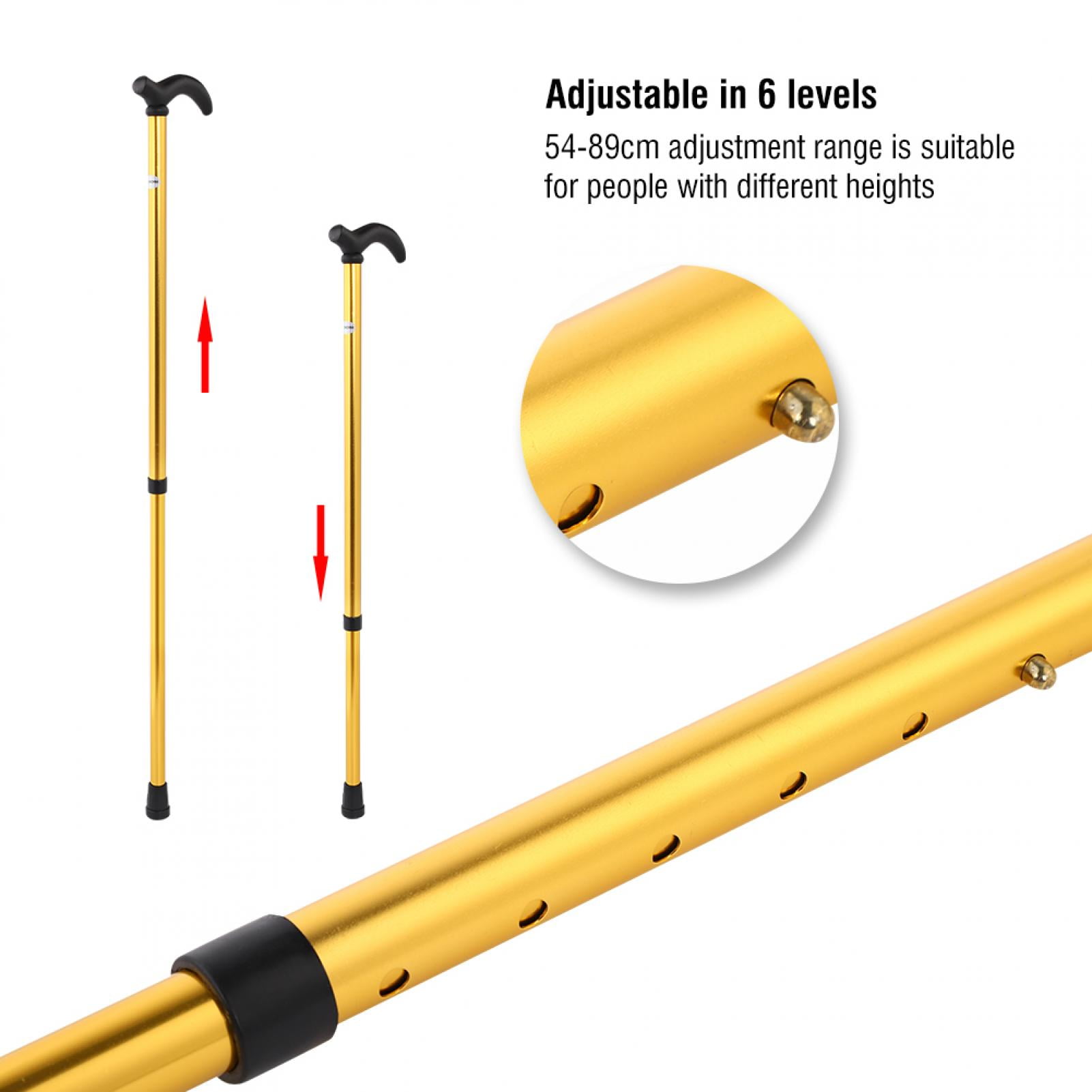 Ymiko Outdoor Foldable Walking Stick, Walking Stick, AntiSkid Walking Cane Stick For Hiking