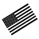 thumbnail image 4 of Bandera estadounidense creativa en blanco y negro (1 unidad) para exteriores (a rayas), 4 of 8