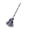 Grey, variant on Gupgi 29.5'' Halloween Witch Broom, Girls Cosplay Props Ribbons Skeleton Contrast Color Broomstick