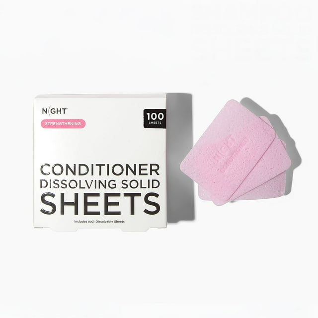 NIGHT Mess-Free Conditioner Sheets, 100 ct.