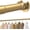 Golden, variant on PETGLE Closet Rods for Hanging Clothes, 17 to 84 Inches Stepless Adjustable Metal Closet Rod, 1.3 Inches Heavy Duty Clothes Hanging Rod for Closet Wardrobes Laundry RV, Silver