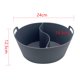 thumbnail image 2 of Revestimiento De Olla De Cocción Lenta Revestimiento de silicona para olla de cocción lenta reutilizable para olla de cocción lenta de 6QT (gris), 2 of 5
