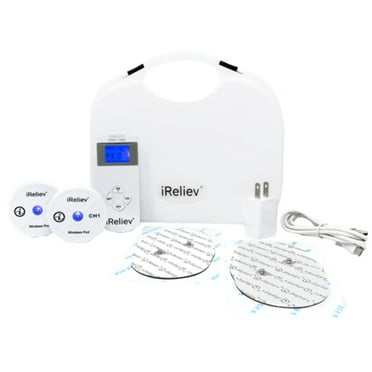 Wireless TENS Unit   Muscle Stimulator Combination for Pain Relief, Arthritis, Muscle Conditioning, Muscle Strength by iReliev Therapeutic Wearable System