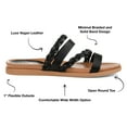 thumbnail image 3 of Journee Collection Womens Colette Wide Width Slide Flat Sandals, 3 of 7